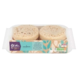 Sainsburys Luxury Sourdough Crumpets, Taste the Difference x6 (Nectar Price)