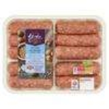 Sainsburys Pork Sausages, Taste the Difference x10 667g (Nectar)