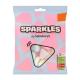 Sainsburys Sparkles Fizzy Sweets 70g