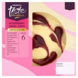 Sainsburys Taste the Difference Raspberry Swirl Cake 410g – £1.97 (with Nectar)