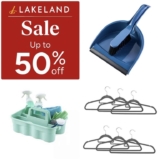 Sale / Free Click & Collect – Brush 74p / Dustpan & Brush Set £1.49 / Cleaning Caddy £2.49 / Cleaning Pack £3.99 & More