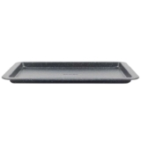 Salter Megastone Baking Tray 37 x 25 Cm, Nonstick Carbon Steel Oven Safe To 220C, Raised Sides For Oil Control