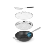 Salter Megastone Multifunction Frying Pan 28 Cm, Nonstick, 3.65 L
