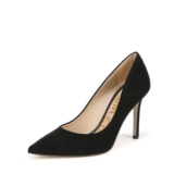 Sam Edelman Hazel Heeled Dress Pumps, Black Suede, UK 8