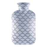 Samply 2L Hot Water Bottle with Soft Cover – Navy Blue