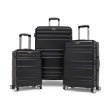 Samsonite Parallax 3 Piece Hardside Luggage Set in Black or Green