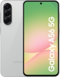 Samsung Galaxy A56 5G Smartphone, Awesome Intelligence, 8GB RAM, 256GB Memory Storage, 50MP Camera, Awesome Lightgrey, 3 Year Extended Warranty (UK Version)