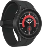 Samsung Galaxy Watch5 Pro 45mm SM-R920 Aluminium GPS Smartwatch Black – used – with code by red rock uk