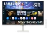 Samsung LS32FM501UXXU 32 Full HD HDR10 Smart Monitor with Speakers – White – 1920×1080, USB, HDMI, WiFi, Bluetooth