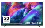 Samsung MRE65R85HAUXXU 65 Micro RGB R85H 4K Samsung Vision AI TV (2026) Free Galaxy S26 Black, 256 GB (£1649 With Trade In & Paypal)