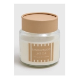 Sandalwood Stripe Candle Jar