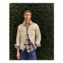 Sandley Twill Jacket in Stone