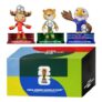 Sanyetral FIFA World Cup 2026: 3 Mascot Figures, Court Set-A
