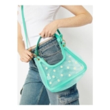 Sara Green Mesh Shoulder Bag
