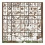 Satisfied 80 Pcs Reusable Nature Stencil Set