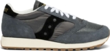 Saucony Mens Jazz Original Vintage Sneakers – Grey/Black, UK 3.5