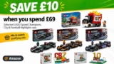 Save £10 When You Spend £69 On Selected Lego Speed Champions, City & Football Highlights Sets – Eg. Lego City Fries Food Truck 60488