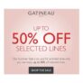 Save up to 50% in the Gatineau Sale. Ends at Midnight