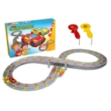 Scalextric G1150M My First Scalextric Racing Track Sets for Kids Ages 3 – Mains Powered Micro Race Set