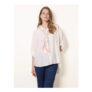 Scarf Viscose Crinkle Shirt