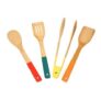 School of Wok Set of 4 Bamboo Tools