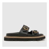 Schuh Thursday Chunky Footbed in Black