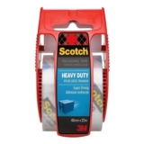 Scotch Heavy-Duty Packaging Tape Dispenser, Clear, 1 Roll – £5.52 S&S