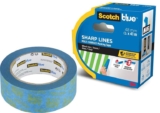 ScotchBlue Sharp Lines Advanced Masking Tape, 48 mm x 41 m – Adhesive Blue Painters Tape For Super-Sharp Paint Lines