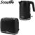 Scoville 1.7L 3000W Fast Boil Black Kettle / Scoville Black 2-Slice Toaster – Price Each – Free C&C