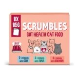 Scrumbles Grain Free Wet Cat Jelly Fish Pouch 8x85g