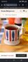 Seconds Seafood Stripe 1/2 Pint Mug