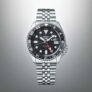 Seiko 5 Sports GMT Black Grape Watch 42.5mm Automatic SKX Re-Issue Black – With Code