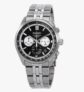 Seiko Chronograph Stainless Steel Black Dial Quartz SSB429P1 100M Mens Watch