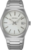 Seiko Mens Stainless Steel Bracelet Analog Quartz Watch SUR553P1 – Sold/Shipped by Watchnation