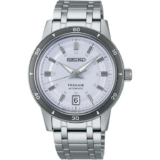 Seiko Presage SRPL73J1 Mens Automatic Watch, Silver Violet