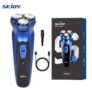 Sejoy Electric Shaver for Men, Rechargeable Electric Razor, Triple Floating Head (Blue) – SEJOY Hong Kong Health Personal Care Store