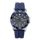 Sekonda Mens 43mm Balearic Analogue Sports Watch with Day Date Window, Fixed Bezel Rubber Strap, Model: 1702 – W/ voucher