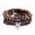 Self-Discovery 108 Natural Beads Mala Yoga Bracelet with Lotus Charm