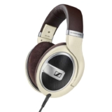 Sennheiser HD 599 Around-Ear Open Back Headphones – Ivory – Refurbished (discount at checkout)