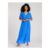 Sequin Detail Button Detail Maxi Dress