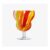 Set of 2 Folk Wine/Water Glasses 230ml