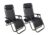 Set of 2 Padded Zero Gravity Recliner Chairs with Cup Holders – Sold and sent by Saanvi(portchester)LTD