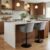 Set of 2 Swivel Velvet Bar Stools Modern Counter Chairs with Adjustable Height – free delivery with code Sold & Delivered by Hirix