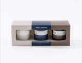 Set of 3 Black Pepper & Sandalwood, Amber & Tonka and Sea Salt & Vetiver Candle Gift Set – Free C&C