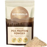 Sevenhills Wholefoods Organic Pea Protein Powder 1kg – Unflavoured – 78% Protein – Vegan – Sold By Sevenhills Wholefoods / FBA – Prime Deal
