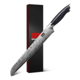 Shan Zu 10 Bread Knife – Powder Steel, Japanese Serrated