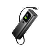 Sharge Retractable 3-Port 165W Output 20,000mAh Portable Charger With Built-in Cable Free Cable Sold By Khermit Tech / FBA (Prime Day)