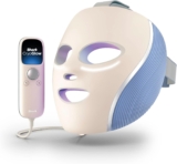 Shark CryoGlow LED Face Mask with Under-Eye Cooling, Anti-Ageing & Blemish Repair, Red & Blue LED, Infrared Light Therapy, USB-C, Remote Control, Storage Bag, Adjustable Straps