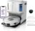 Shark PowerDetect Robot Vacuum and Mop with 60-Day Self-emptying and Cleaning Base – 3D LiDAR Navigation – Wi-Fi / App – 3 Anti-microb Pads, 1 Odour Cartridge and 2 Brushes Incl. – White