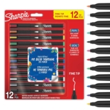 Sharpie Creative Marker Acrylic Paint Pens Fine-Tip Water-Based Paint Markers